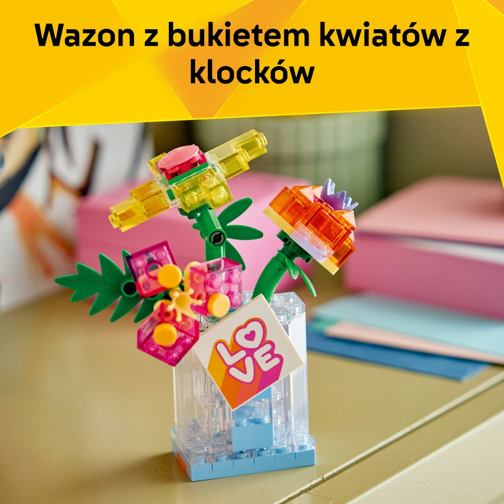 Конструктор LEGO Creator 31383 Флакон духов с цветочным декором 3 в 1 — фото 6
