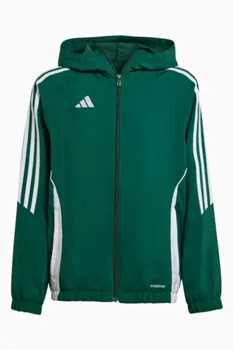Ветровка adidas Tiro 24 Windbreaker Junior - зеленый