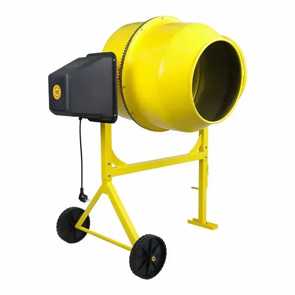 Бетономешалка Snirrex Б160Ч, чугунный венец, 140 л., 700 Вт