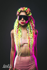 Черная маска Lola Games Party Hard Shy 1141-03lola