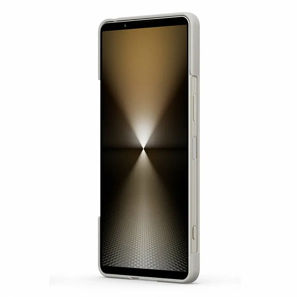 Оригинальный чехол с подставкой SONY Style Cover XQZ-CBEC для Xperia 1 VI — платиново-серый