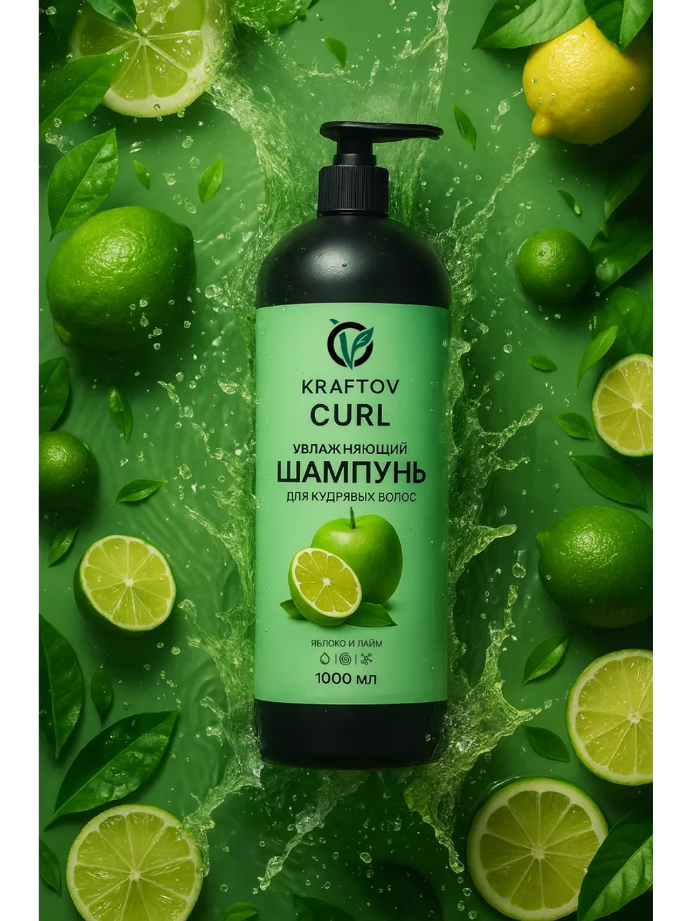 Шампунь для увлажнения кудрявых волос