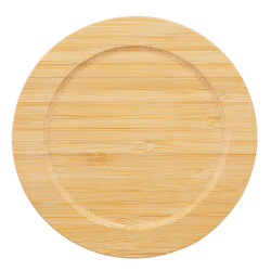 Набор круглых контейнеров 3шт Smart Solutions с бамбуковыми крышками