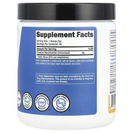 Nutricost, Моногидрат креатина, ананас и манго, 300 г (10,7 унции)