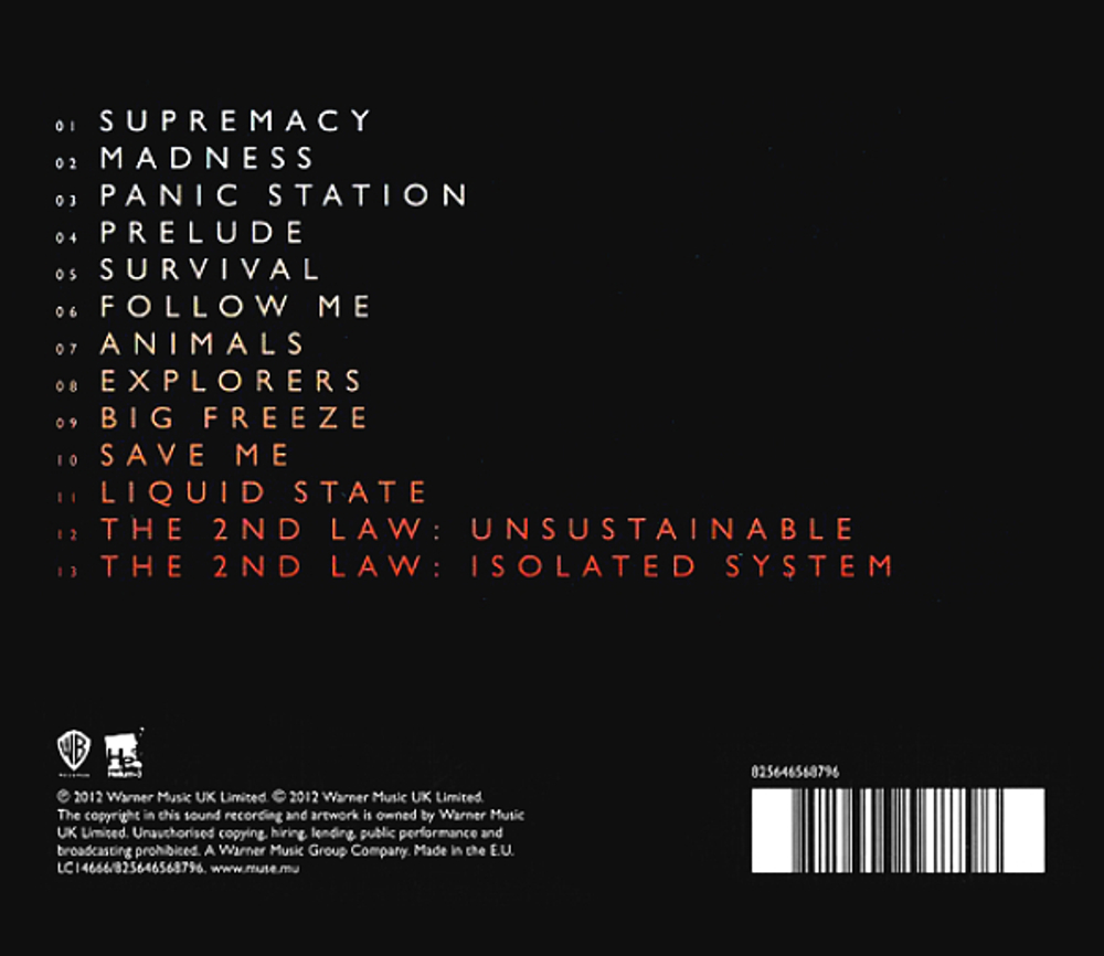 Muse / The 2nd Law (CD)