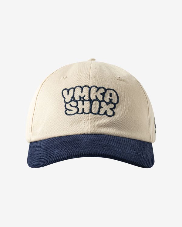 Кепка Block Graffiti logo темно- синяя/бежевая - фото 1