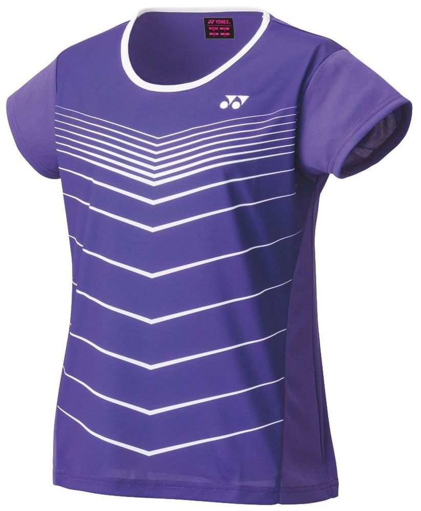 Женская футболка теннисная Yonex T-Shirt Ladies - deep purple