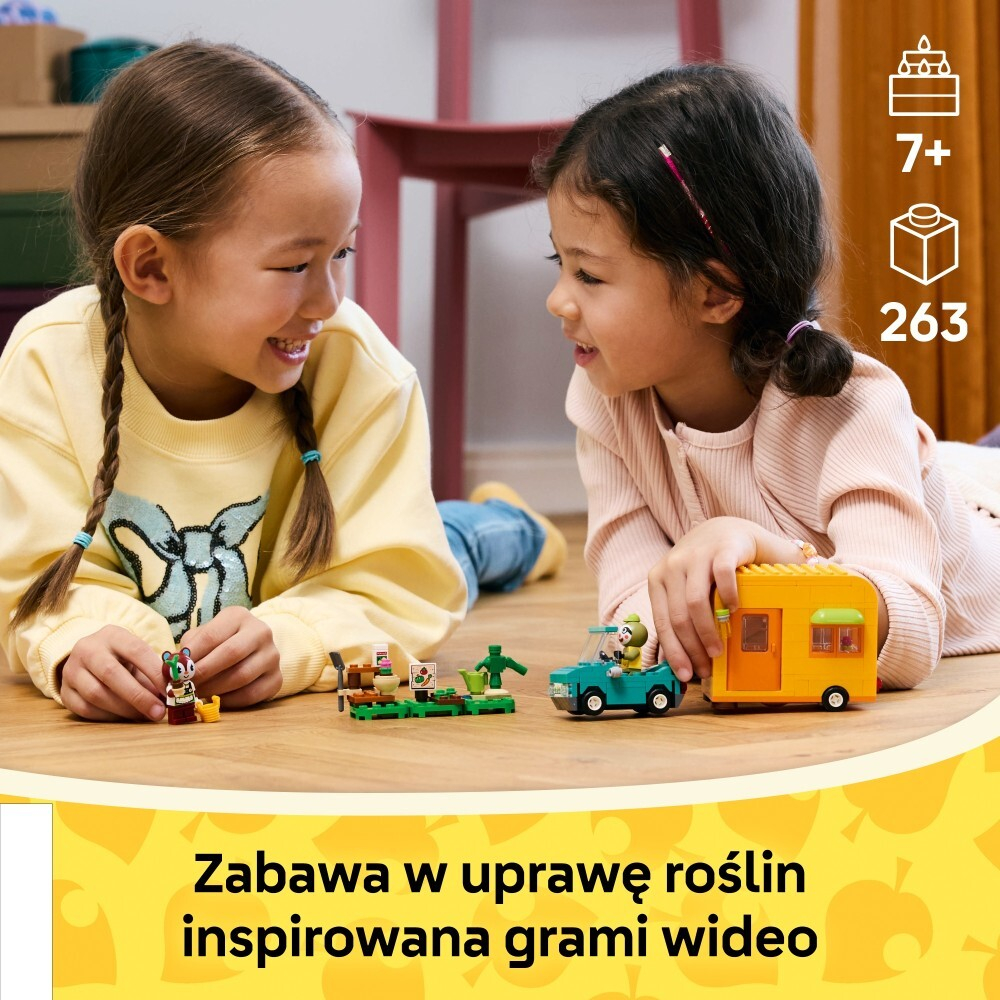LEGO Animal Crossing/ Лейф и его катафалк и садовый магазин/ 77054
