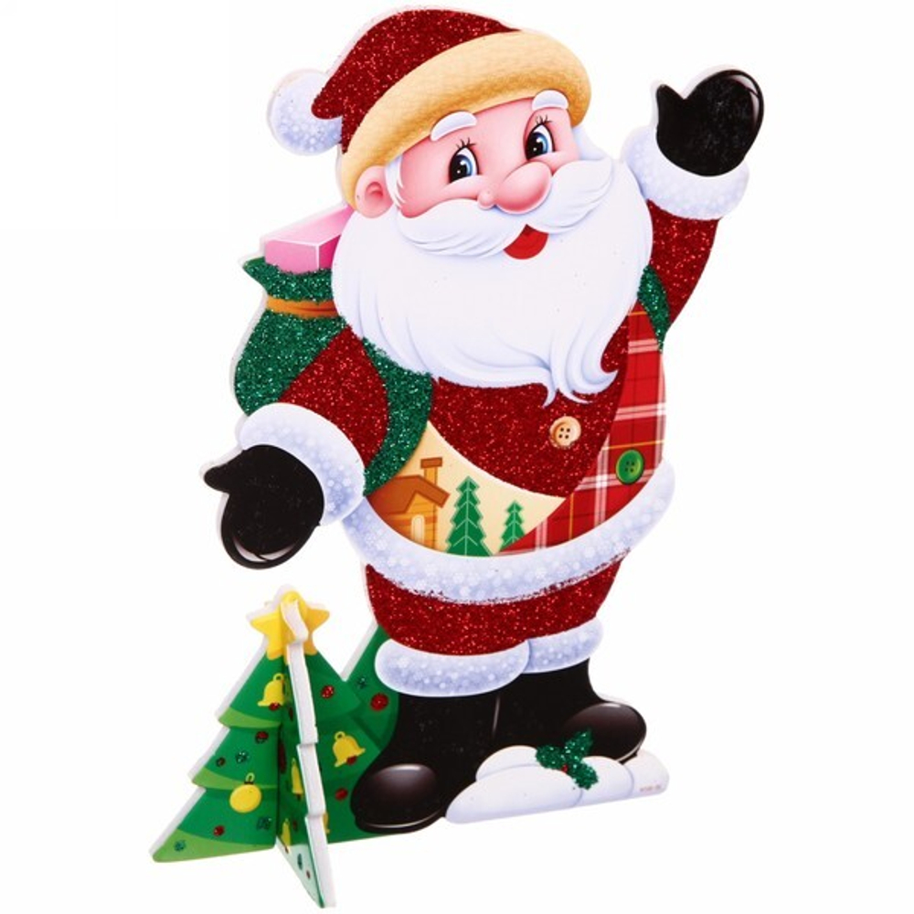 Украшение «Новогоднее настроение» 20*17, микс