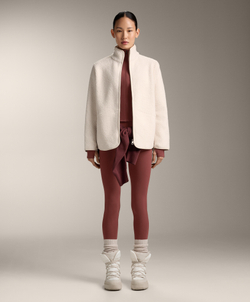 Oysho Легкая и теплая высокотехнологичная куртка, линялый махагон