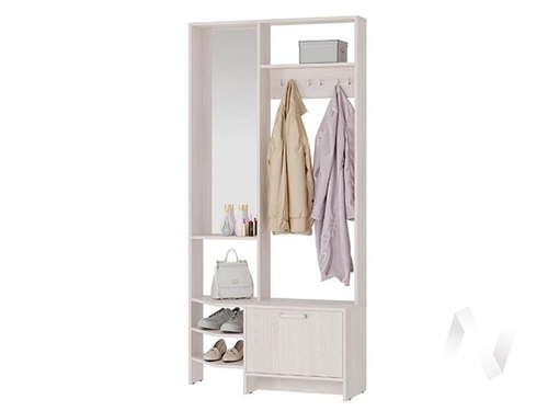 Прихожая Тео ПР-01 (ясень белый)