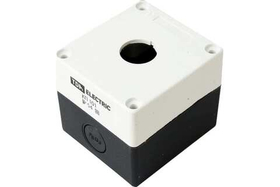 Корпус КП101 для кнопок 1 место белый TDM SQ0705-0001