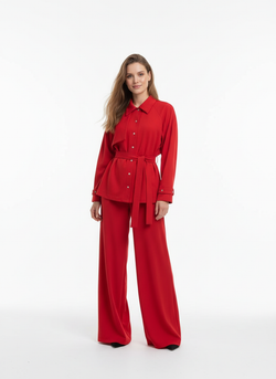 Брюки Руми, цвет Красный