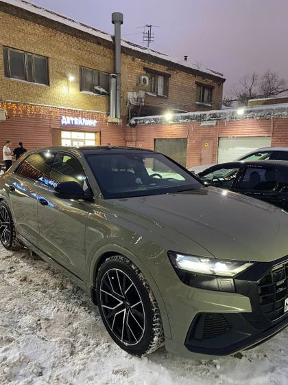 Пленка PET хаки темный глянцевая Khaki Gray Carbins