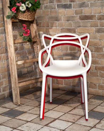 Стул Masters (Мастерс) пластик красный