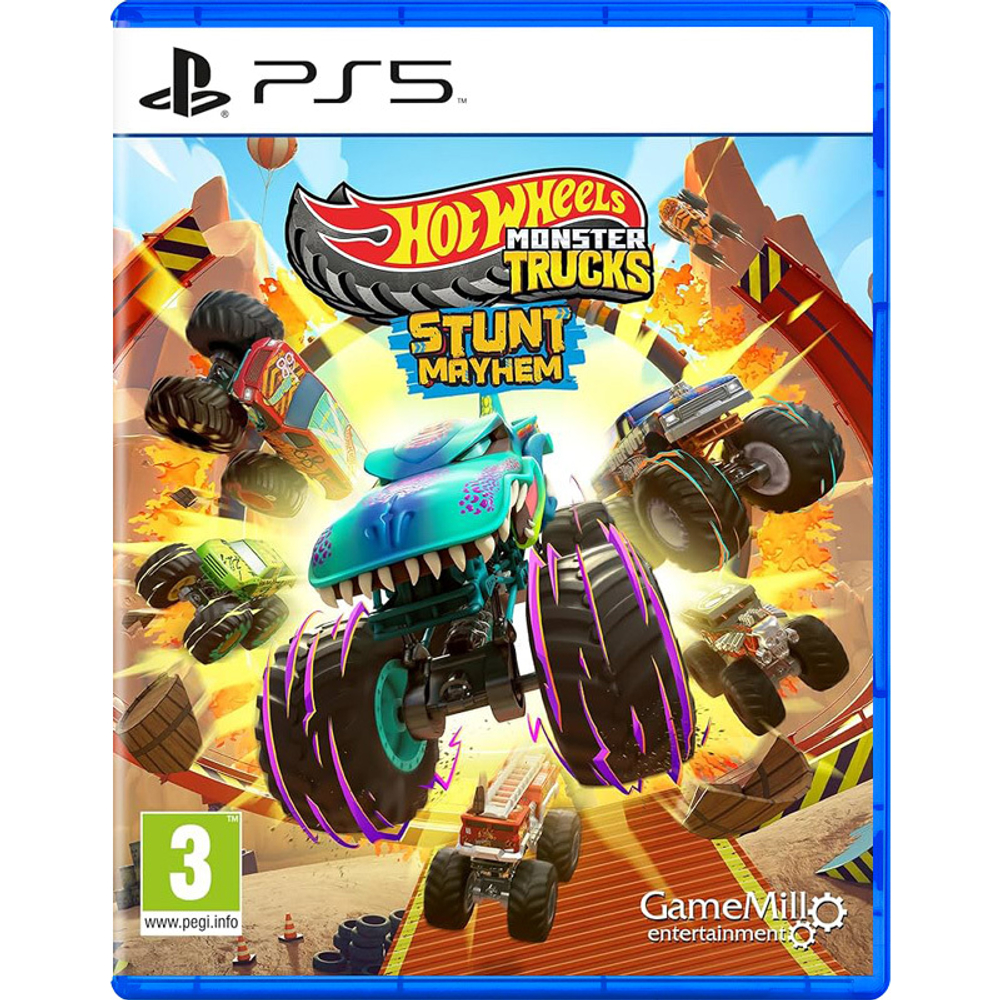 Игра Hot Wheels Monster Trucks Stunt Mayhem (Английская версия) для PlayStation 5
