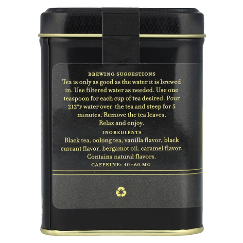 Harney & Sons, Paris, черный чай, 112 г (4 унции)