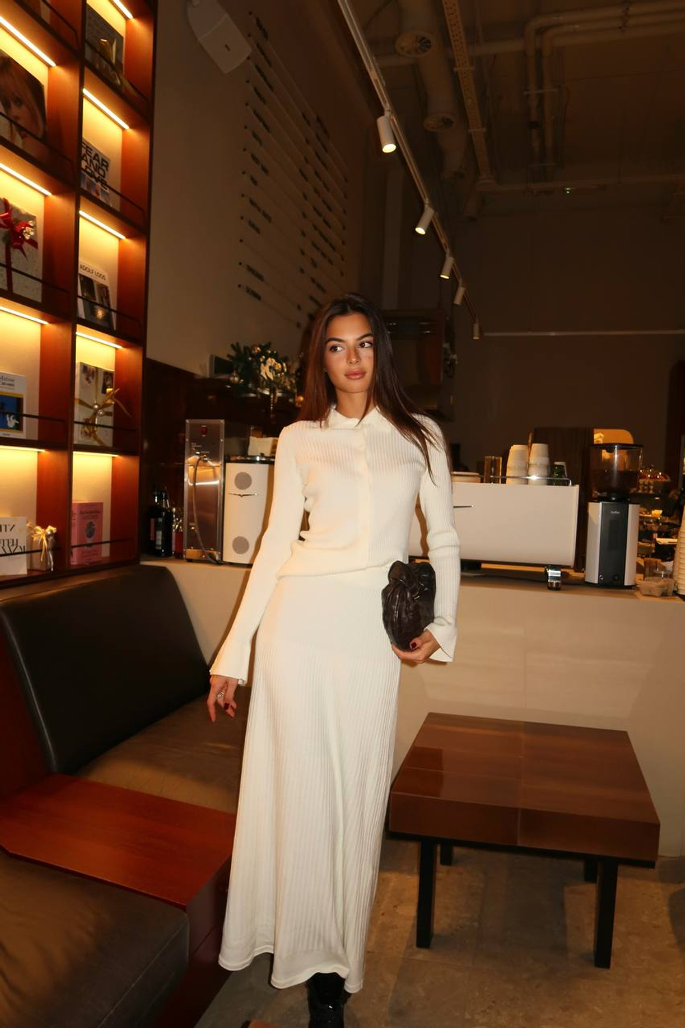 Рубашка INEZ, молочный