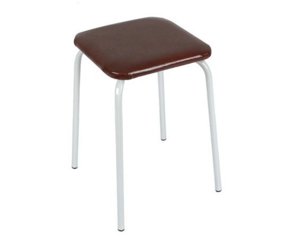 Табурет квадратный Пенек легкий коричневый до 150кг, 30х30см, h47см/d18мм Т271 ЗМИ