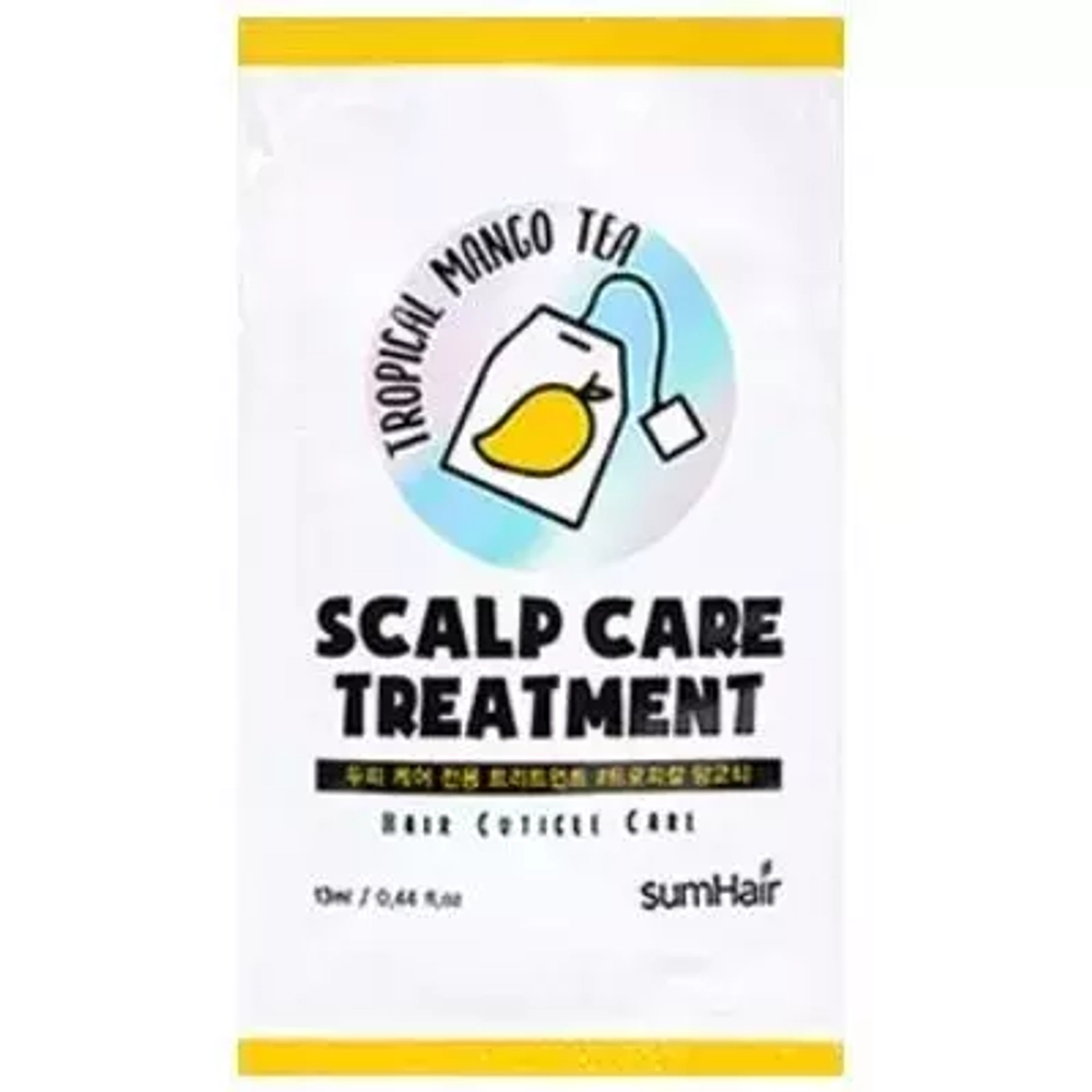 Бальзам для волос увлажняющий МИНИ SUMHAIR Scalp Care Treatment Tropical Mango Tea 13 мл