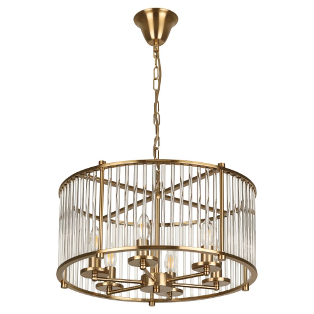 Люстра Rivoli Erin 4112-306 6 х Е14 40 Вт дизайн | Rivoli