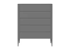 Комод Type 5 ящиков ширина 100 см (серый)