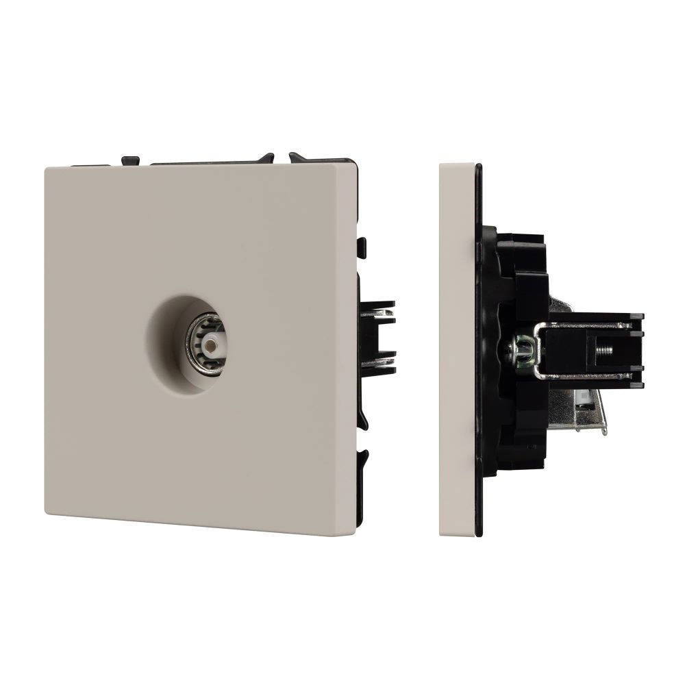 Механизм телевизионной розетки SCT-NOBE-MTV1-SFPL-CA (Arlight, Кашемир) 061895