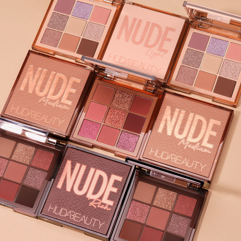 Huda Beauty Nude Medium Obsession palette