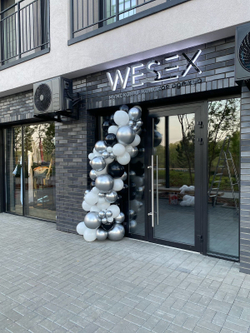 Разнокалиберная гирлянда