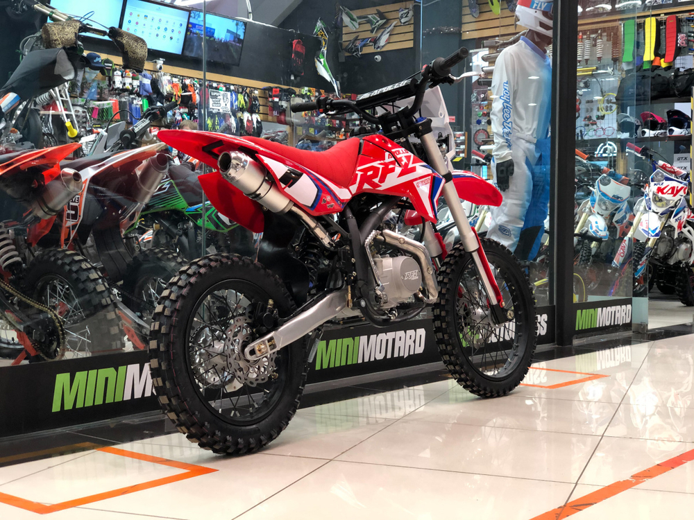 Питбайк Apollo RFZ START 125L 17/14 2021 (Красный)
