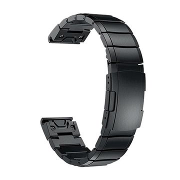 Браслет стальной QuickFit 22 мм для Garmin Fenix 7 / 6 / 5, Forerunner 935 / 945 / 955, instinct, instinct 2, Epix Gen 2  быстросъемный