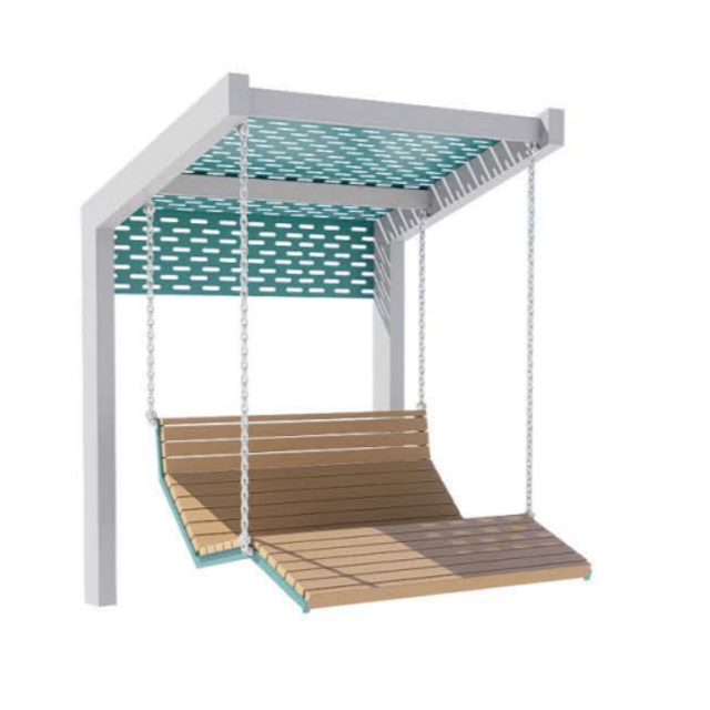 Качели парковые