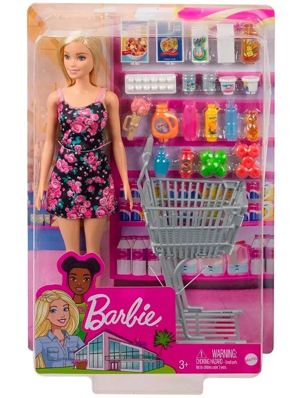 Набор кукла Барби Время для покупок в аксессуарами GTK94