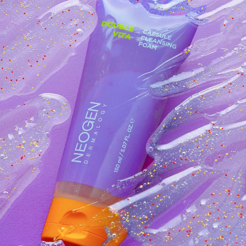 Neogen Dermalogy Double Vita Capsule Cleansing Foam гель-пенка для умывания с витаминами