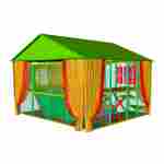 Детский игровой лабиринт с крышей «Изумрудный домик» 5,66×3,69×3,3 м