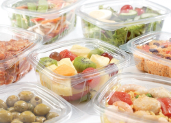 Одноразовые контейнеры с крышкой ПЭТ (700 шт.)