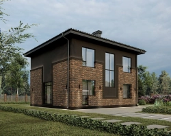 Проект Дома 124,43 кв. м К-102