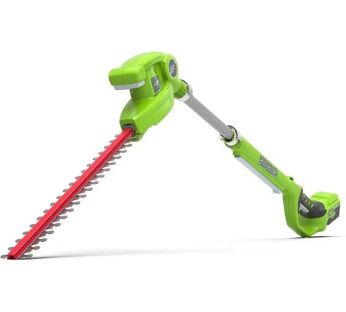 Кусторез штанговый аккумуляторный GREENWORKS G24PH51 24V, 51 см, с 1 АКБ 2Ач и ЗУ (2300707UA)