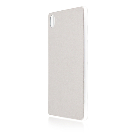 Чехол ROSCO для Sony Xperia Z5 Premium оптом (арт. Z5P-LEATHER-TPU-SILVER)