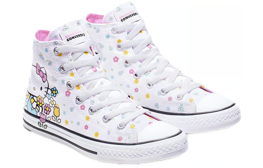 Converse X Hello Kitty Chuck Taylor All Star High Top Women"s