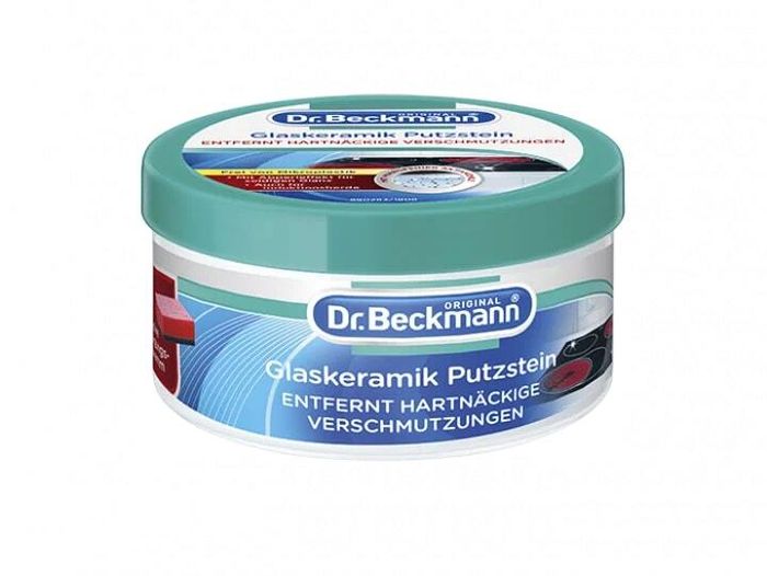 Dr.Beckmann Паста Glaskeramik Putzstein для чистки стеклокерамики с активированным углем, 250 г