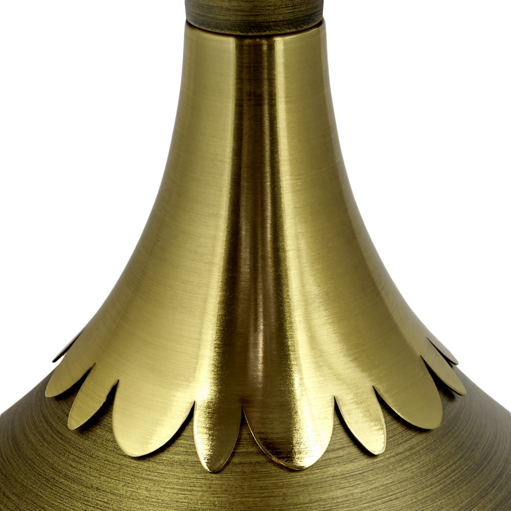 Кофейный столик Stupa 40x54см, латунь, металл