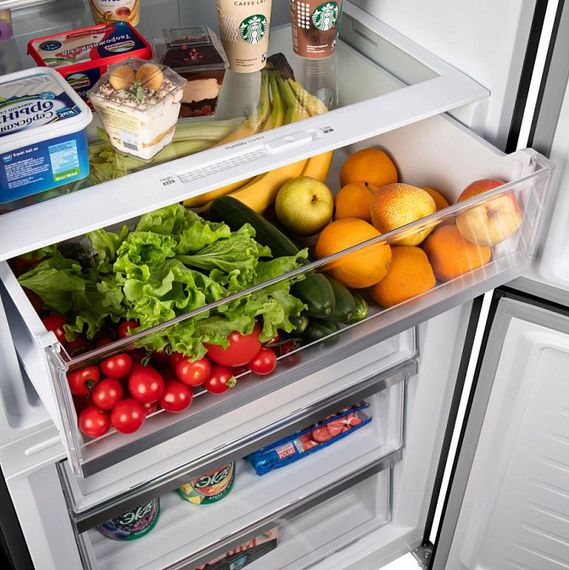 Холодильник Maunfeld MFF1857NFSB