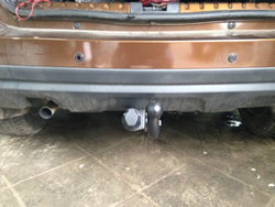 Фаркоп Renault Duster 2015-2021, 2021-2022, Nissan Terrano 2014-2022, условно-съемный,(без электрики) Трейлер.9041