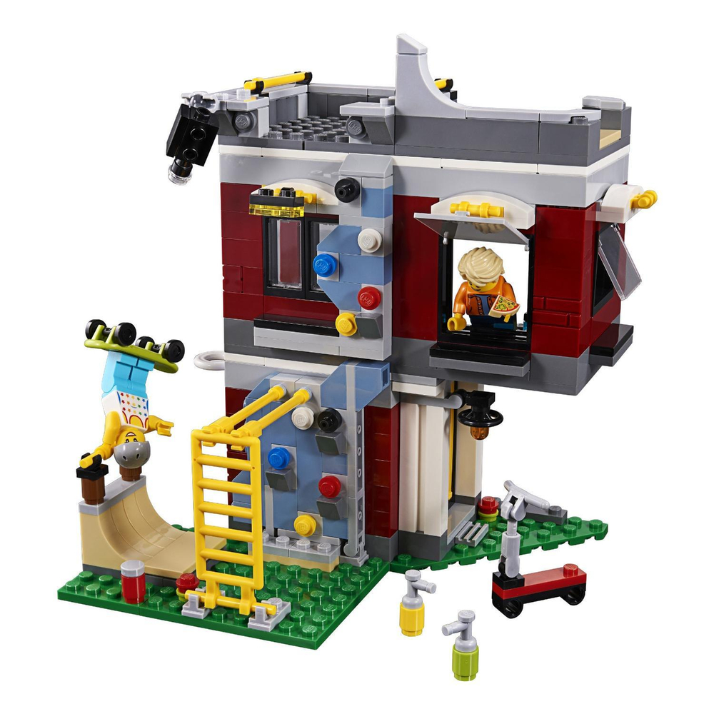 LEGO Creator: Скейт-площадка 31081 — Modular Skate House — Лего Креатор Создатель