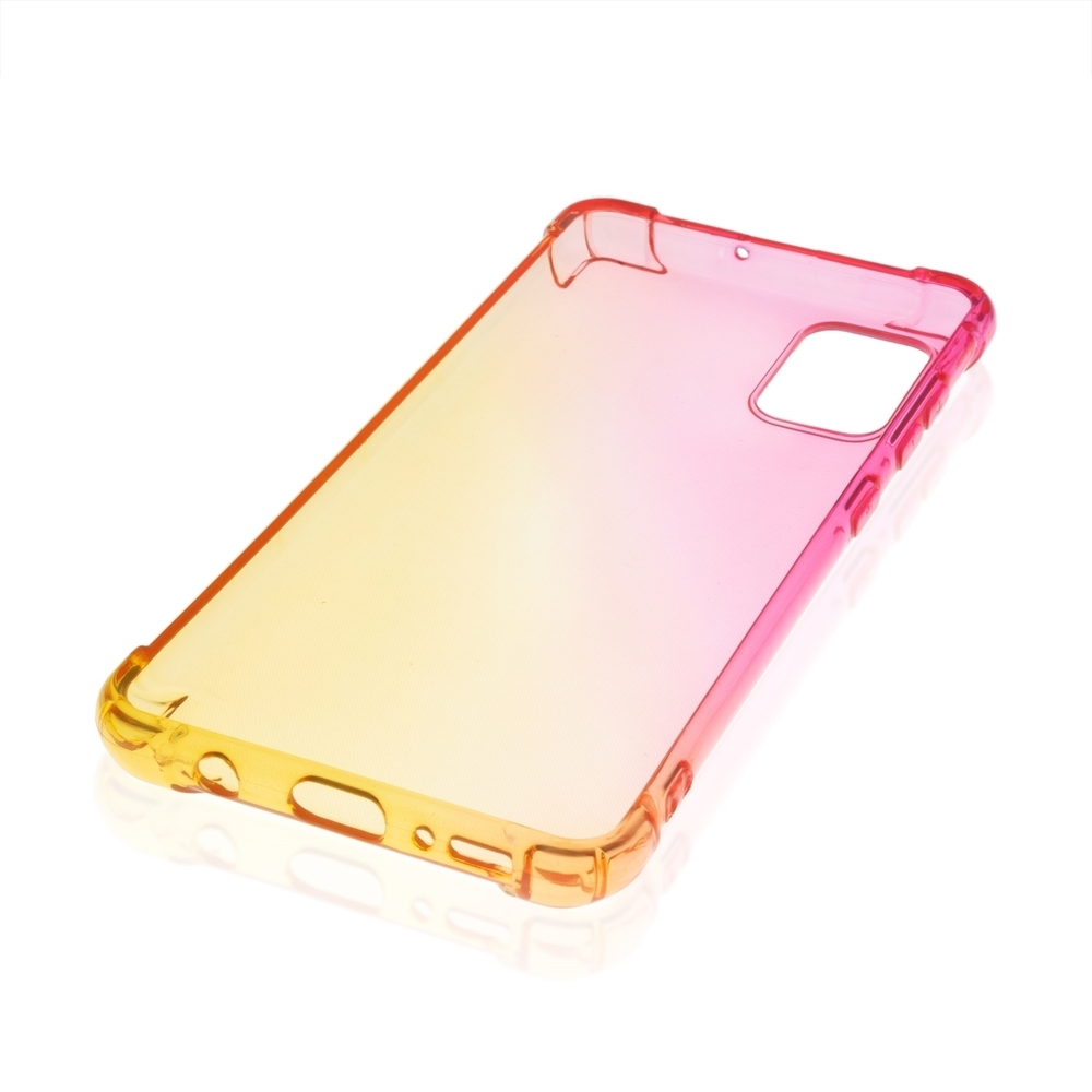 Чехол ROSCO для Samsung Galaxy A51 оптом (арт. SS-A51-HARD-TPU-PINK-GOLD)