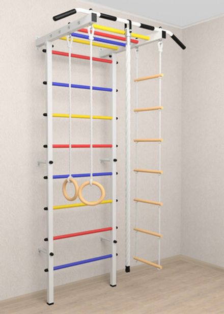 Шведская стенка Sv Pro рукоход 851 (Турник Pro рукоход/Канат/Kольца/Лестница)