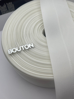 Корсажная лента молочная