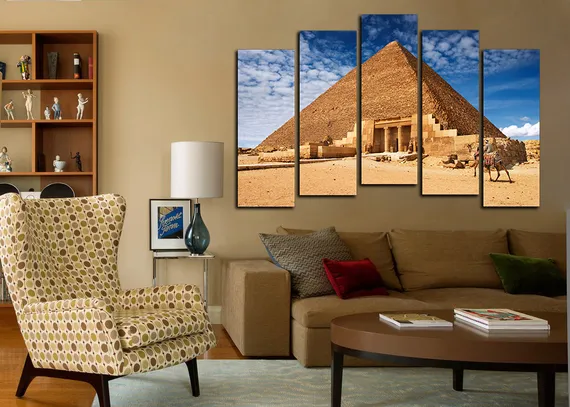Модульная картина "Египетская пирамида"