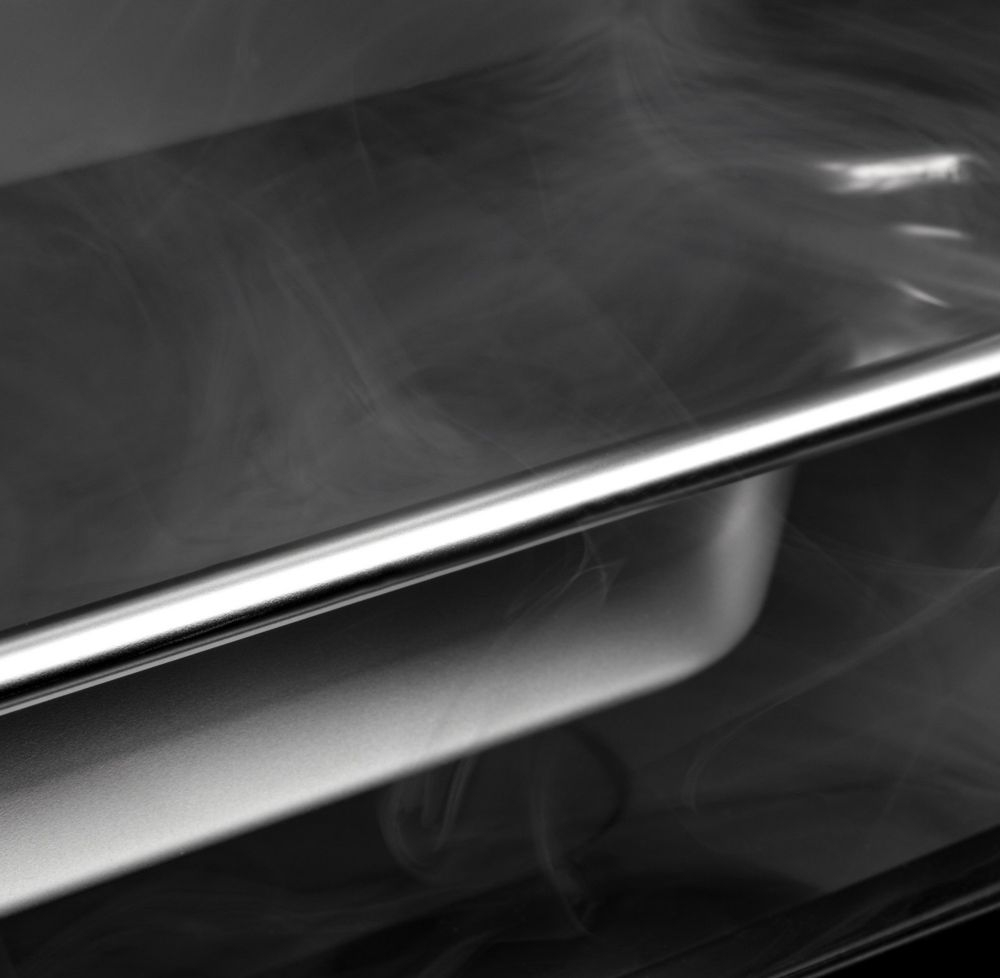 Паровой шкаф V-ZUG CombairSteamer V2000 60 платиновое стекло CS2T-23036